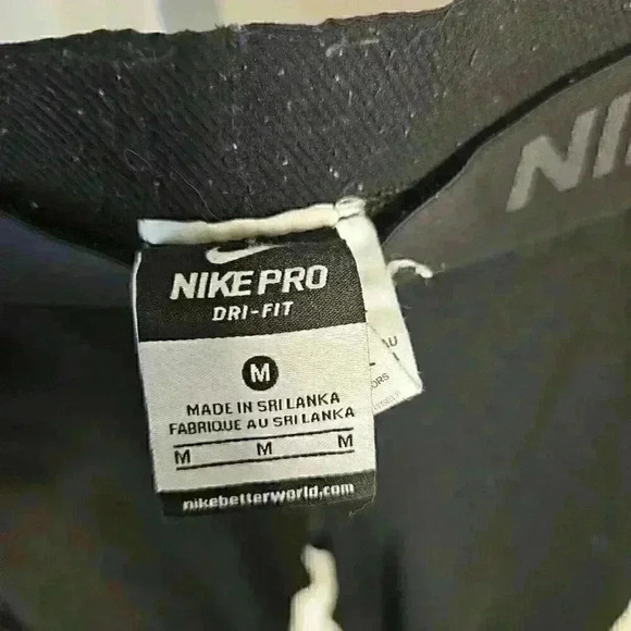 Nike Pro Dri-Fit Men's Medium Running Pants - Picture 2 of 5